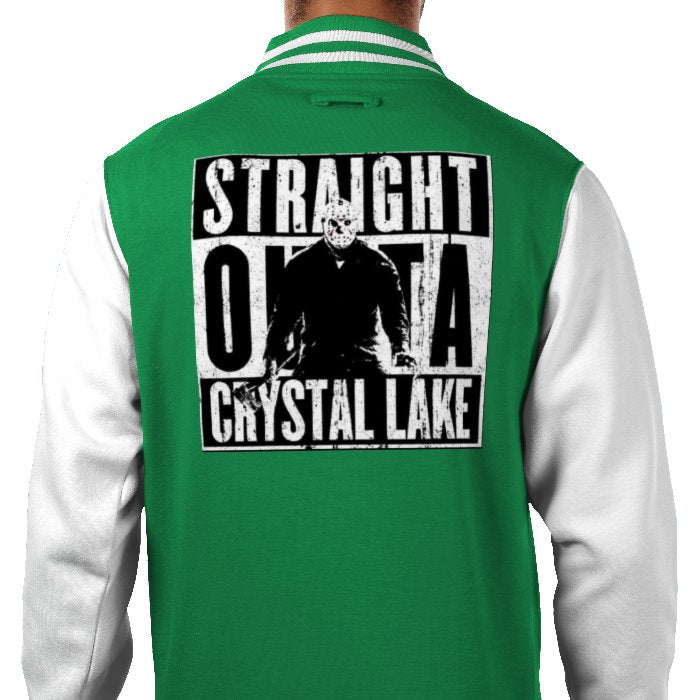 Friday 13th - Straight Outa Crystal Lake Varsity Jacket