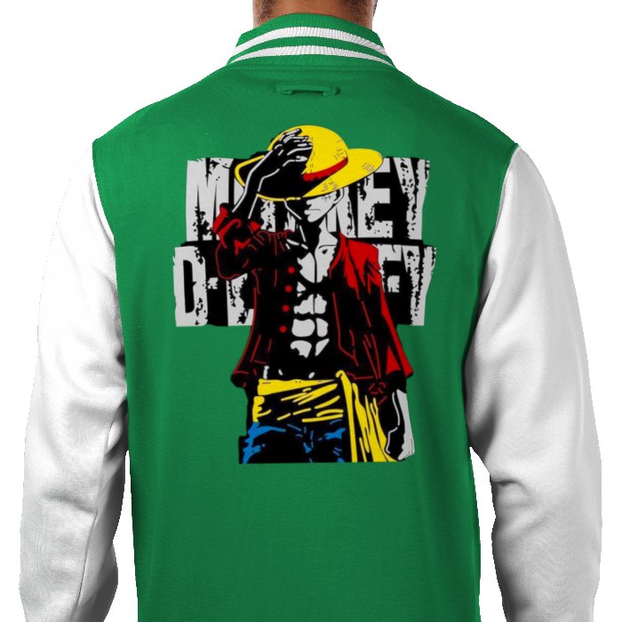 One Piece - Luffy Theme Varsity Jacket