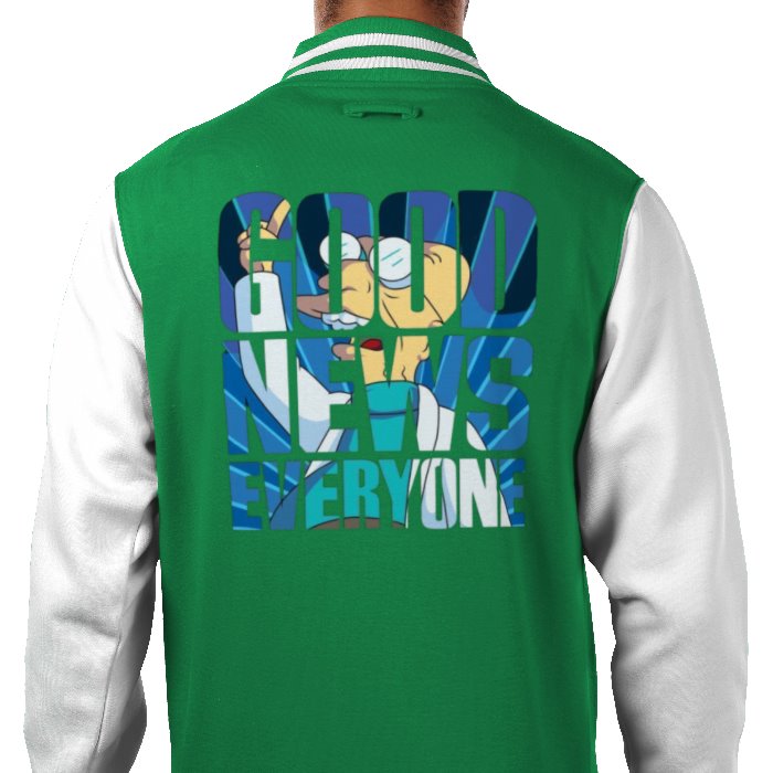 Futurama - Good News Everyone Varsity Jacket