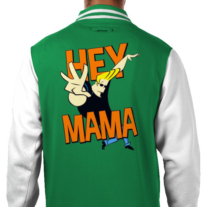 Johnny Bravo - Hey Mamma Varsity Jacket