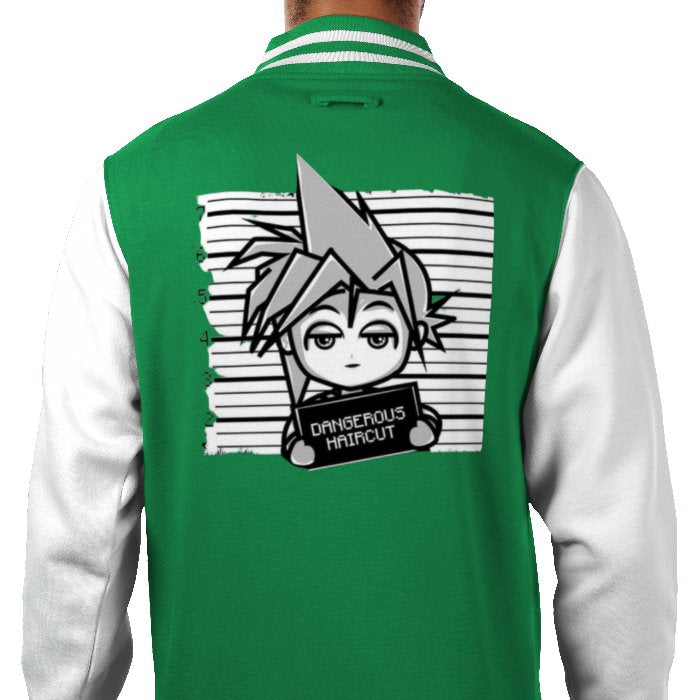 Final Fantasy 7 - Dangerous Hair Cut Varsity Jacket
