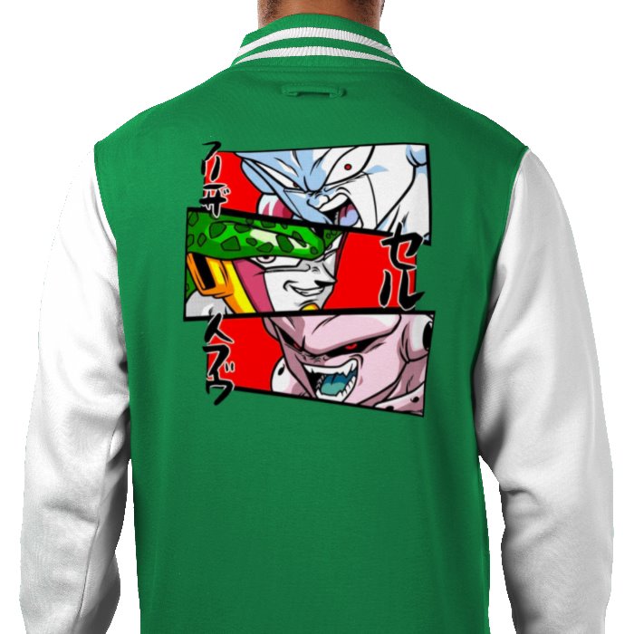 Dragonball Z - Villain Faces Varsity Jacket