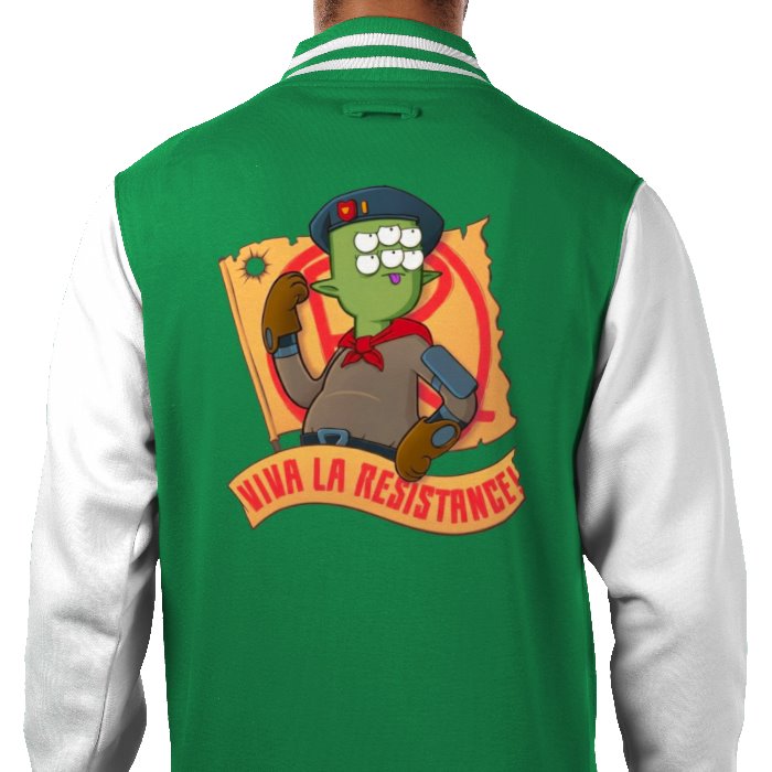 Final Space - Viva La Resistance Varsity Jacket