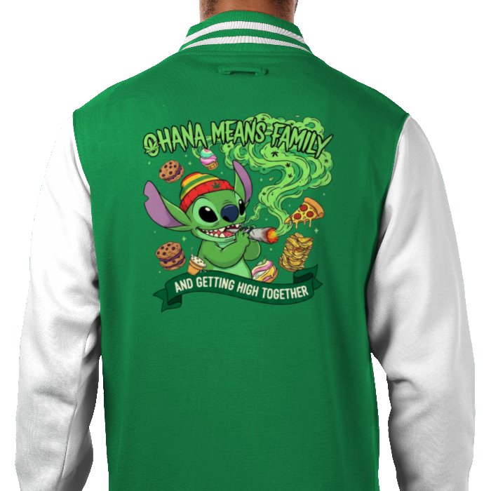 Lilo & Stitch Omaha Varsity Jacket