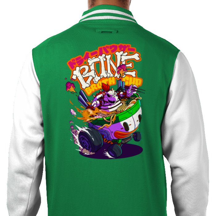 Mario Kart - Bone Broth Varsity Jacket