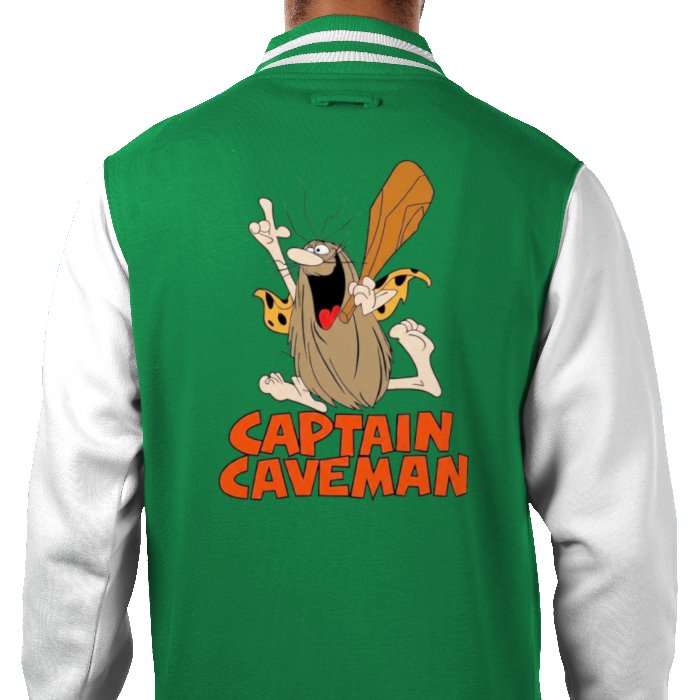Captain Caveman - Theme Varsity Jacket