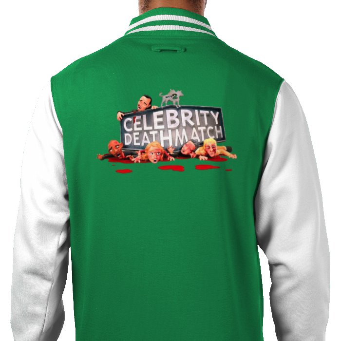 Celebrity Deathmatch - Theme Varsity Jacket