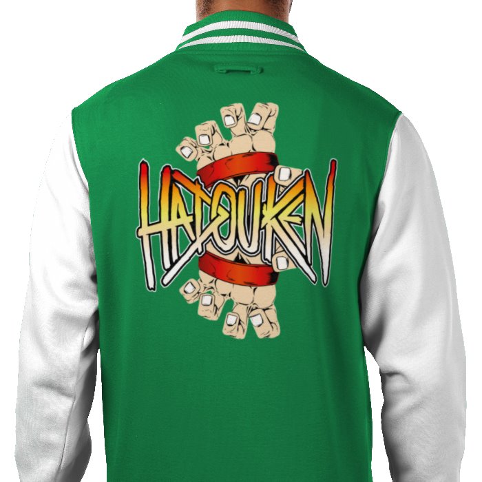 Street Fighter - Hadouken Varsity Jacket