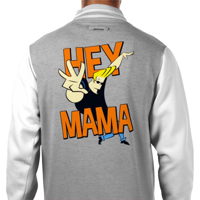 Johnny Bravo - Hey Mamma Varsity Jacket