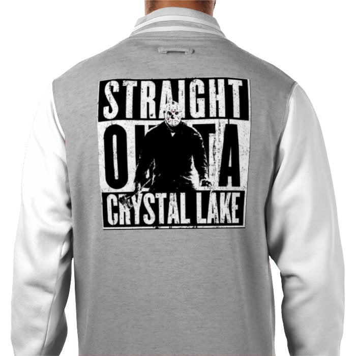 Friday 13th - Straight Outa Crystal Lake Varsity Jacket