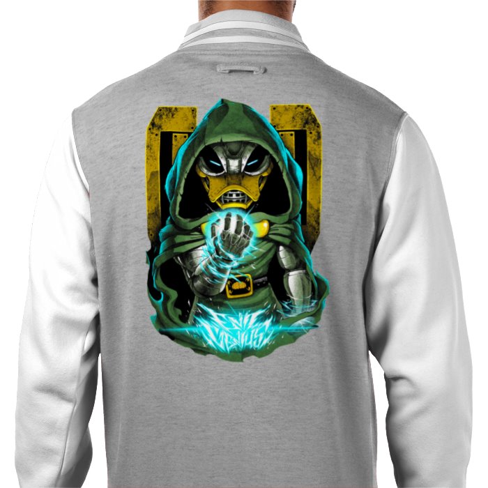 Donald Duck x Fantastic 4 - Donald Doom Varsity Jacket