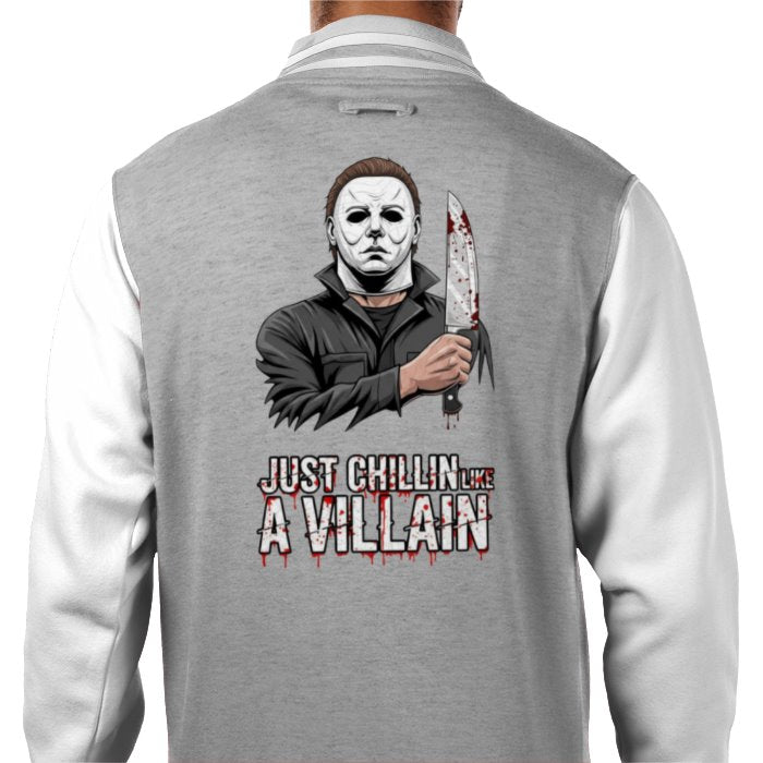 Halloween - Chilin Like A Villain Varsity Jacket