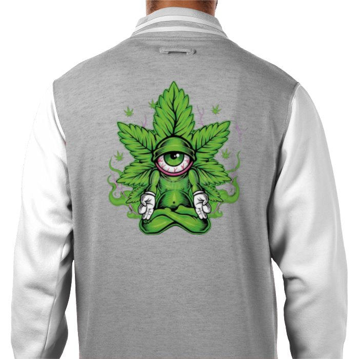 Cannabis Eye Varsity Jacket