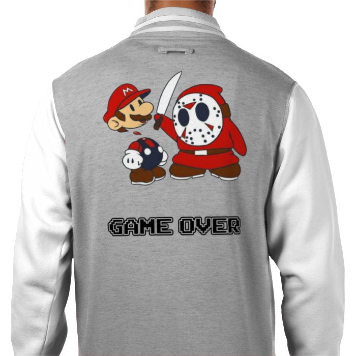 Super Mario - Game Over Varsity Jacket