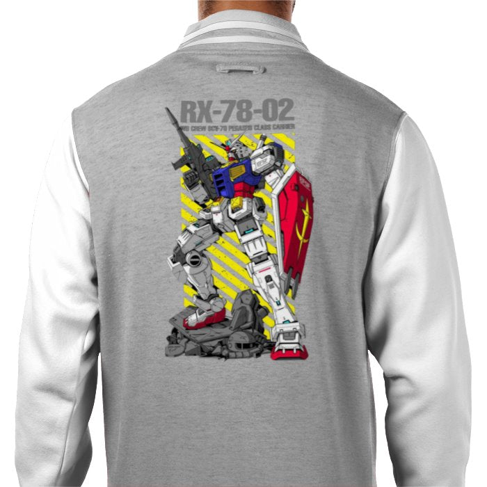 Gundam Wing - RX 78 02 Varsity Jacket