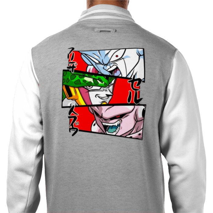 Dragonball Z - Villain Faces Varsity Jacket