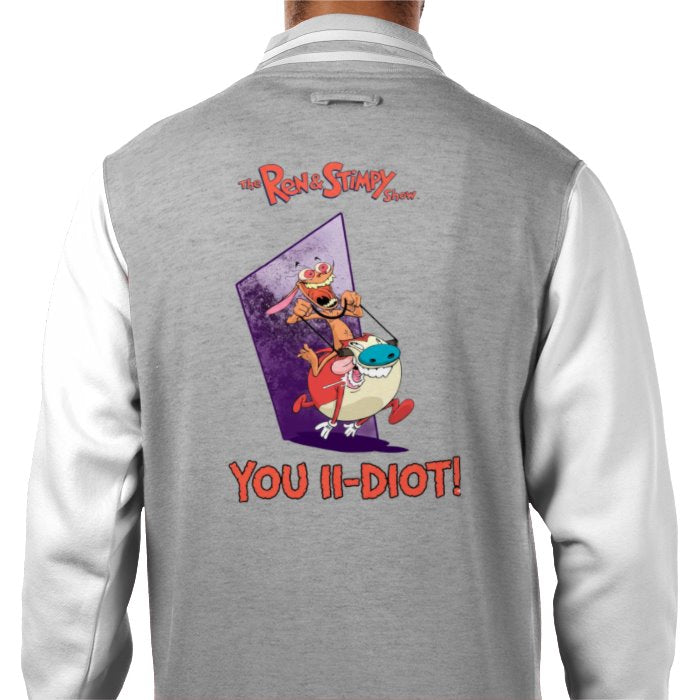 Ren & Stimpy - You II-diot Varsity Jacket