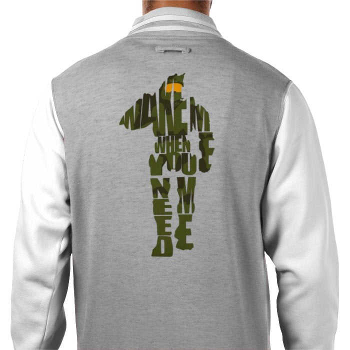 Halo - Wake Me When You Need Me Varsity Jacket