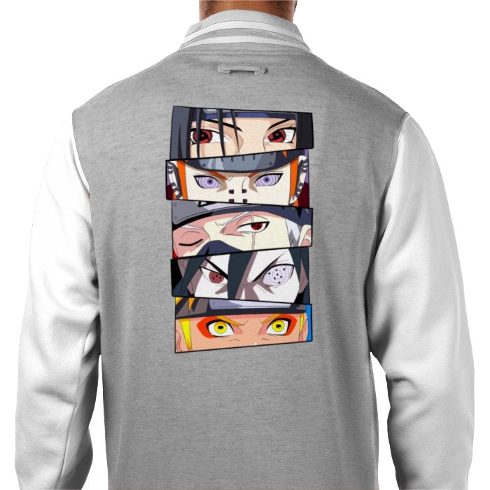 Naruto - Eyes Varsity Jacket