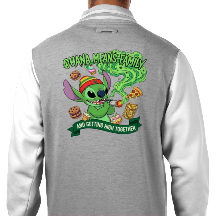 Lilo & Stitch Omaha Varsity Jacket