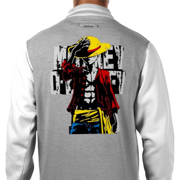 One Piece - Luffy Theme Varsity Jacket