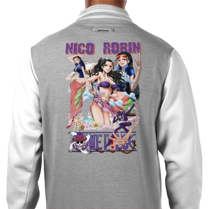 One Piece - Nico Robin Theme 2 Varsity Jacket