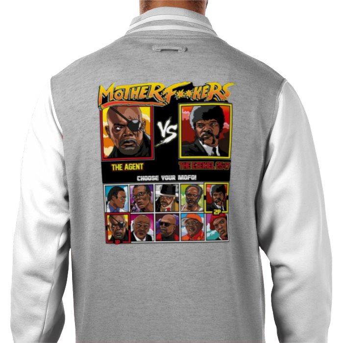 Samuel Jackson & Street Fighter - Mother F**kers Varsity Jacket