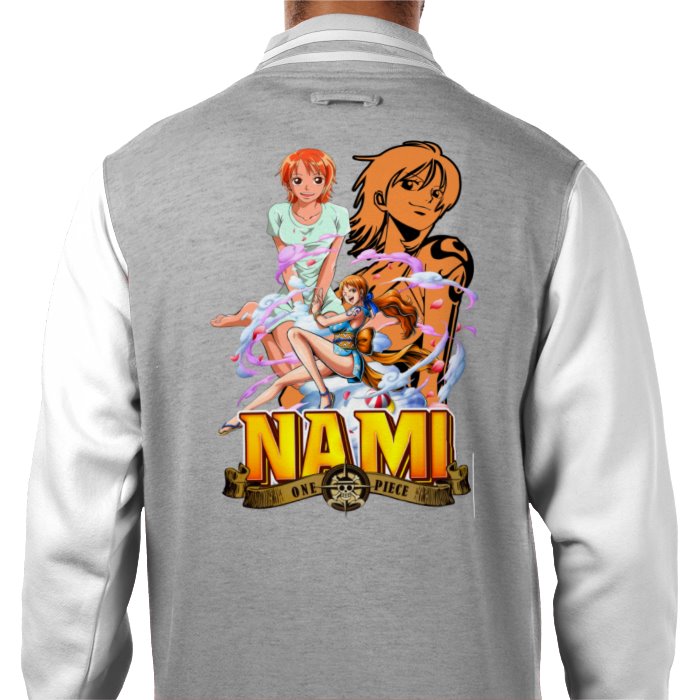 One Piece - Nami Theme 4 Varsity Jacket