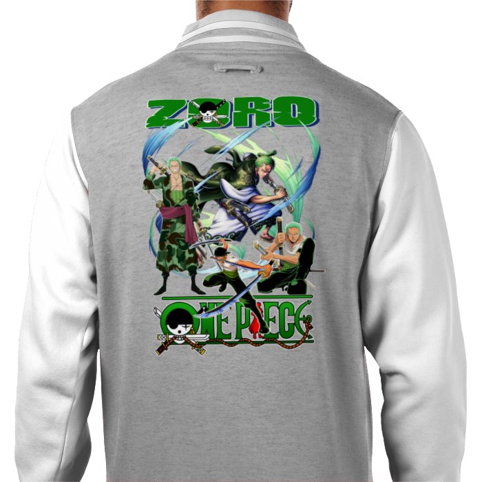 One Piece - Zorro Theme 1 Varsity Jacket