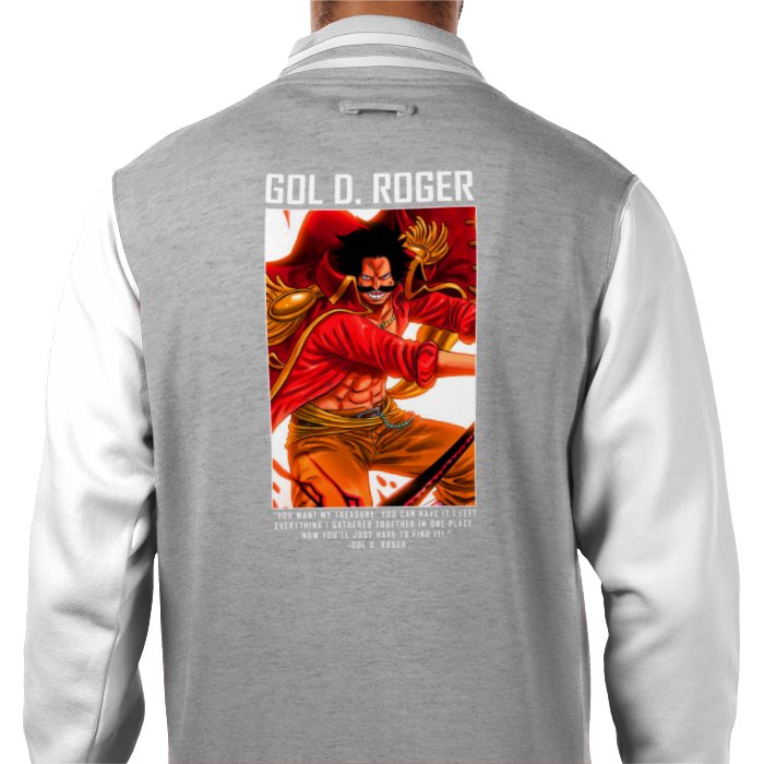 One Piece - Gold Roger Theme 1 Varsity Jacket