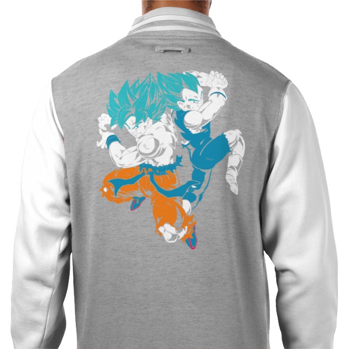 Dragon Ball Z - Saiyan Theme 4 Varsity Jacket