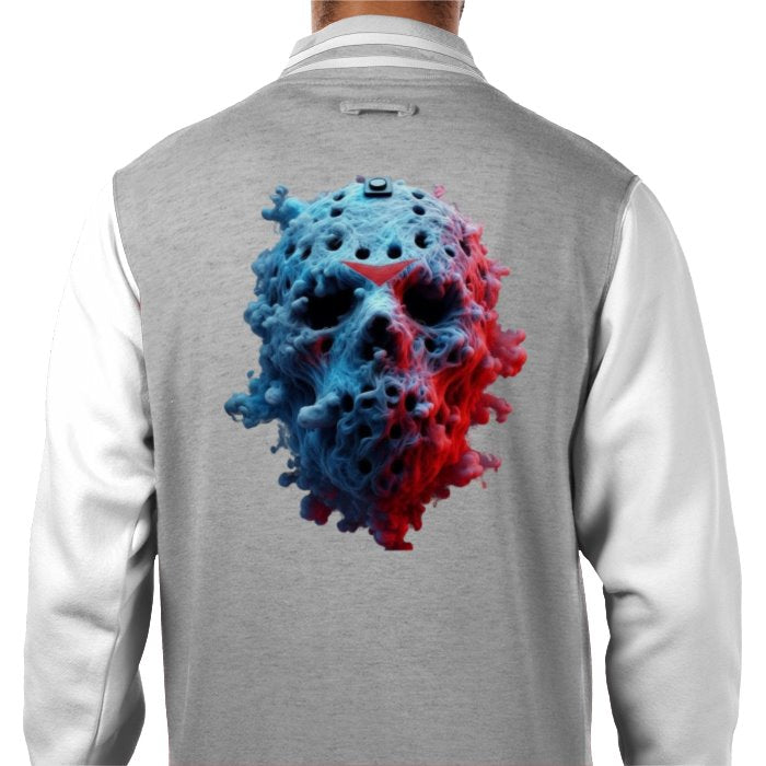 Masked Customz Friday 13th - Smoke Mask Varsity Jacket – Camden CustomZ