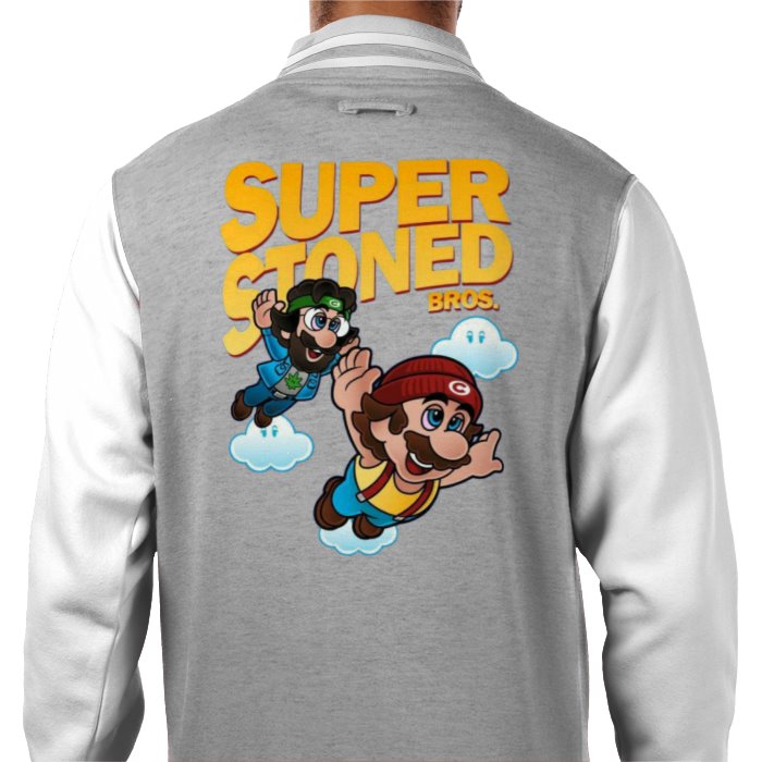 Super Stoned Bro's Varsity Jacket