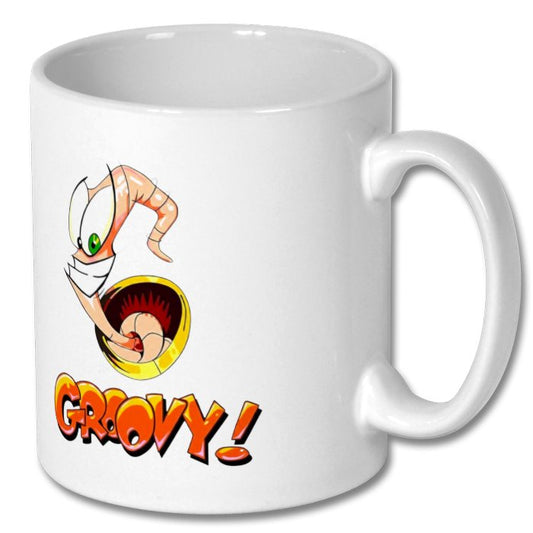Earth Worm Jim - Groovy Mug