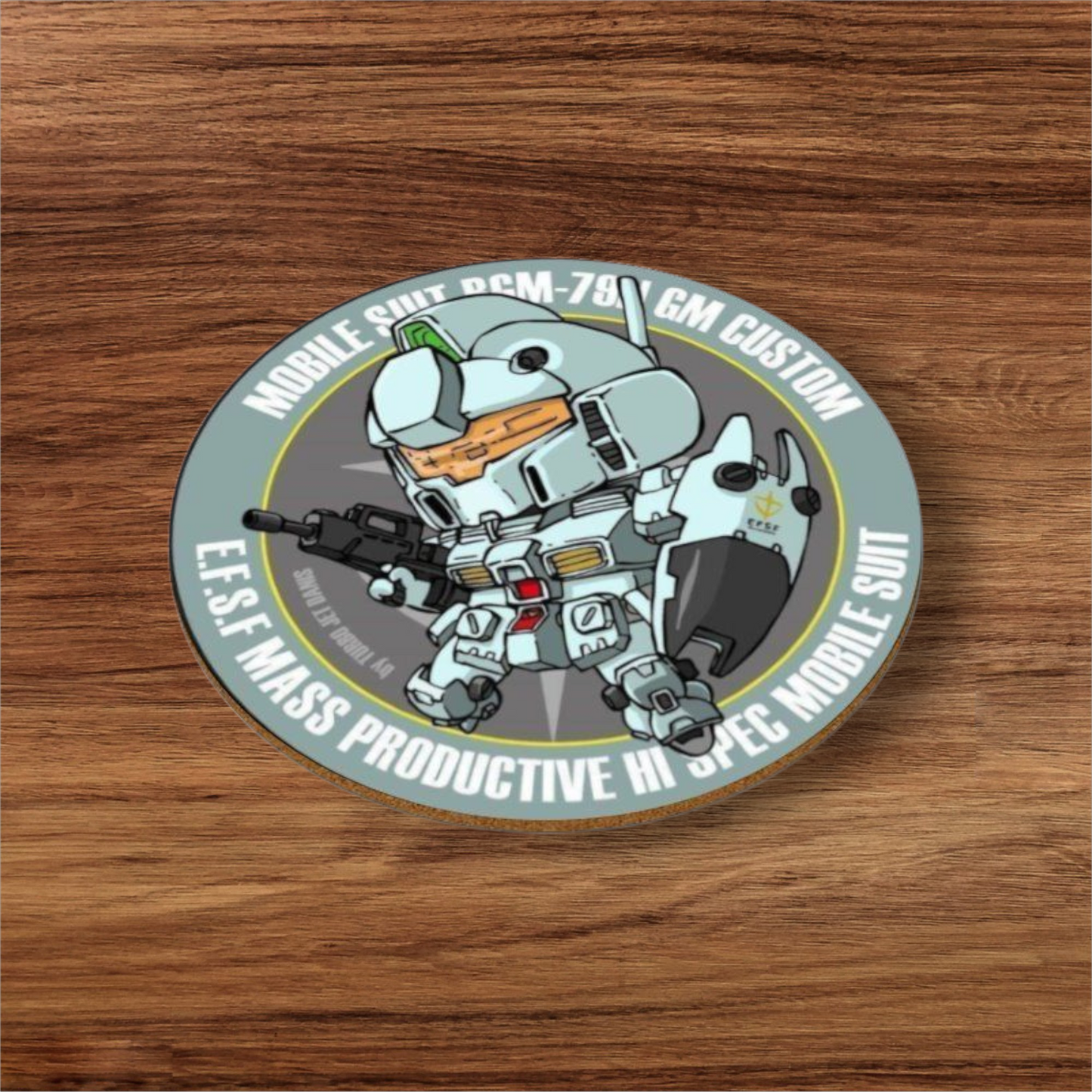 Gundam Wing No.2 Round Coasters