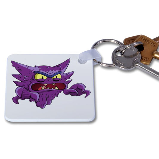 Rick & Morty x Pokémon - Haunter Keyring
