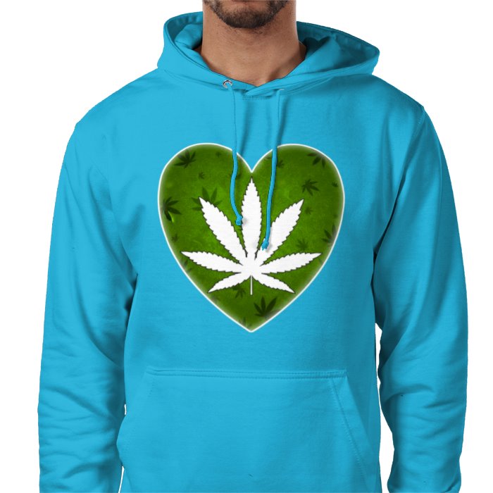 Cannabis Heart Hoodie