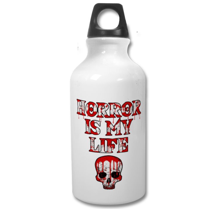 Horror Is My Life Water Bottle