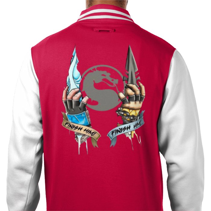 Mortal Kombat - Kombat Hands Varsity Jacket