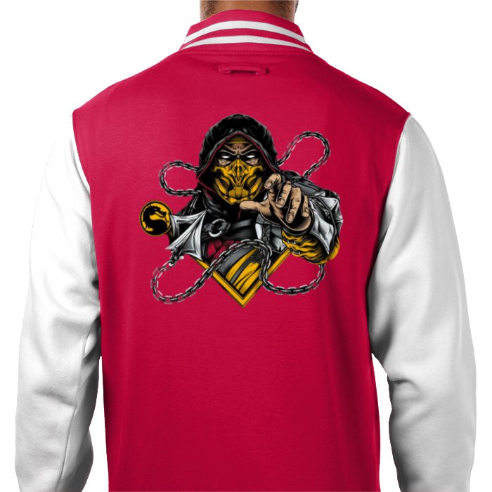 Mortal Kombat - Scorpion Wants You Varsity Jacket