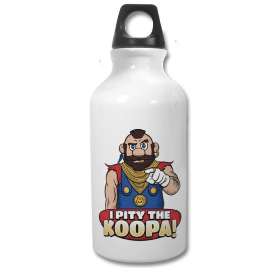 Super Mario Bro's x The A-Team - I Pity The Koopa Water Bottle