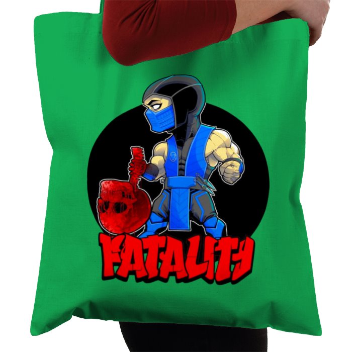 Mortal Kombat - Sub Zero Fatality Tote Bag