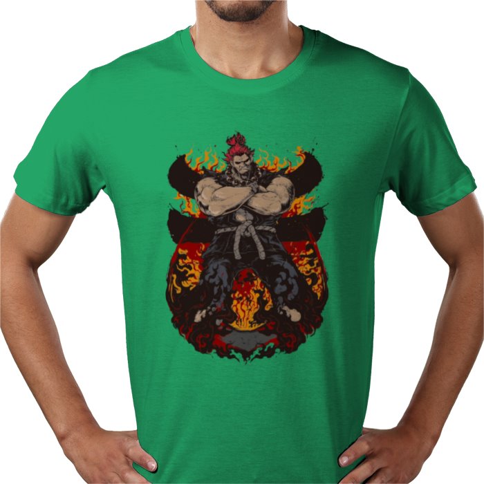 Street Fighter - Akuma Pose T-shirt