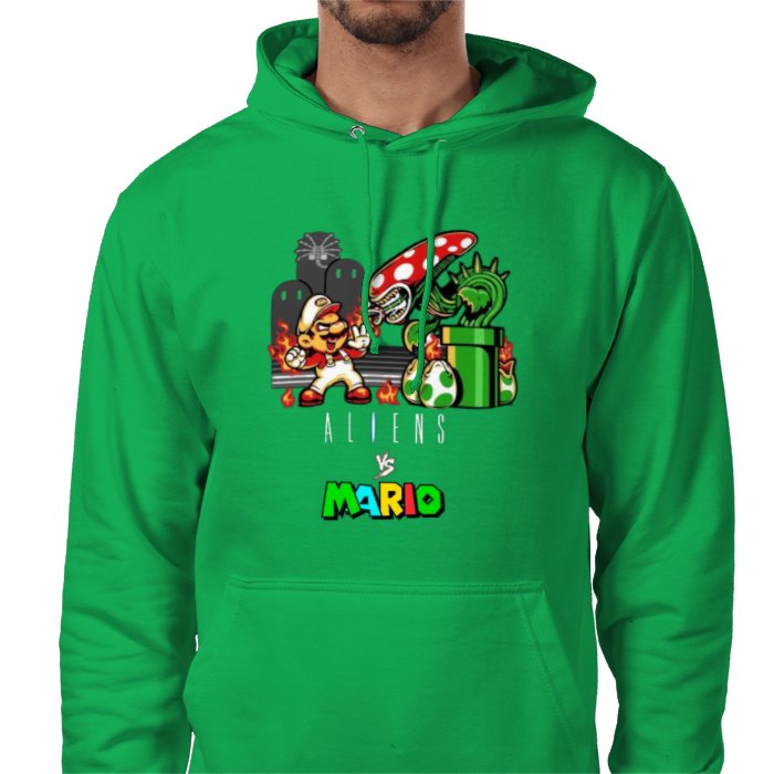 Super Mario x Aliens - Aliens Vs Mario Value Hoodie