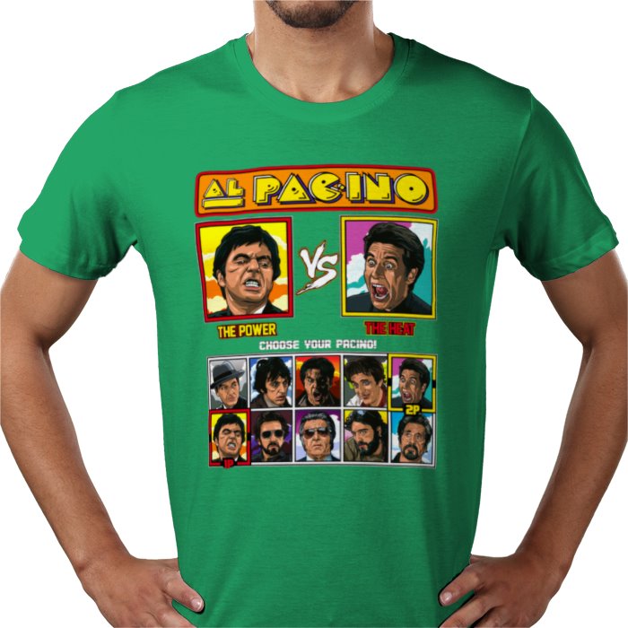 Al Pacino - Scarface VS Heat T-shirt
