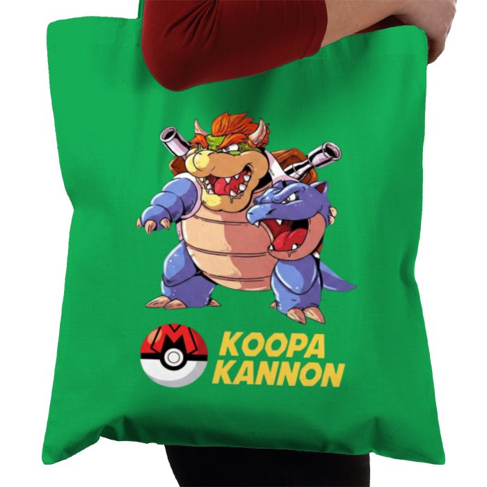 Super Mario Bro's x Pokémon - Koopa Kannon Tote Bag