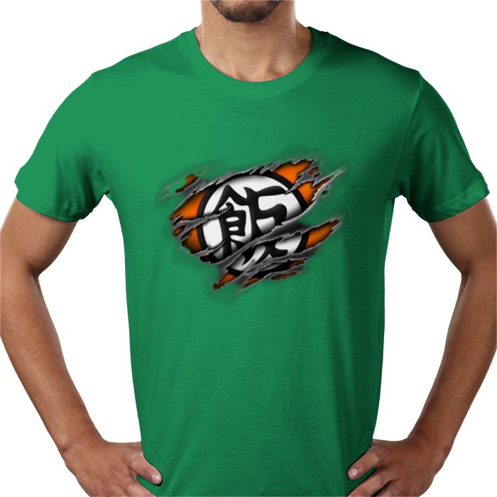 Dragonball Z - Ripped Logo T-shirt
