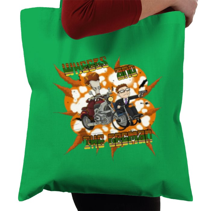 American Dad - Wheels & The Leg Man Tote Bag
