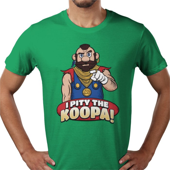 Super Mario x The A Team - I Pity The Koopa T-shirt