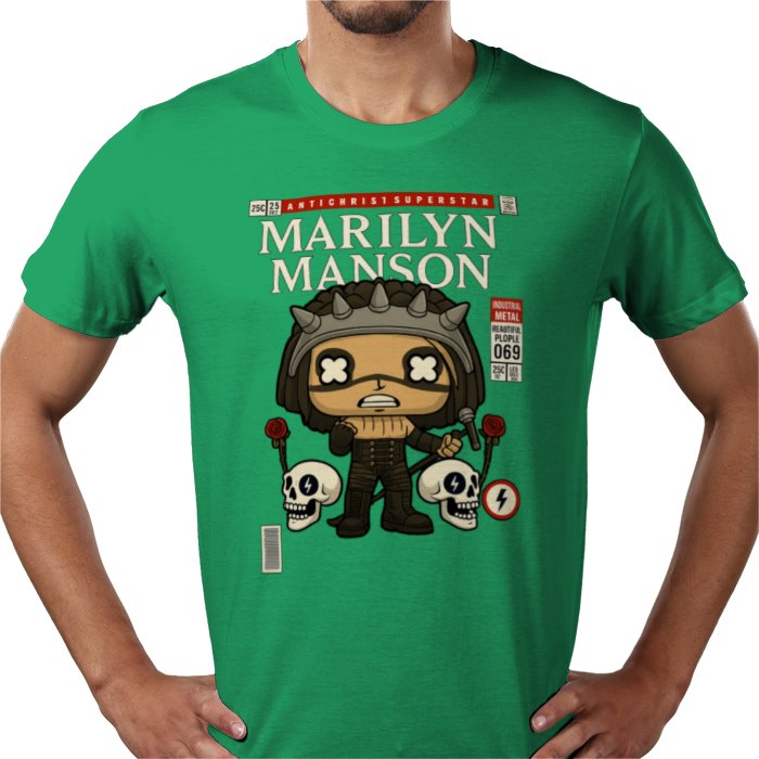 Marylin Manson - Chibi Marylin T-Shirt
